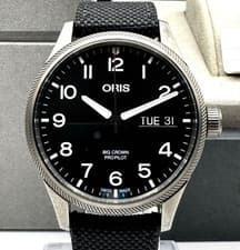 Oris Big Crown ProPilot 7698 Day-Date Automatic Black Dial Men's Watch from JP