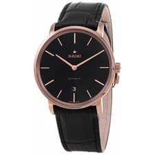 Rado DiaMaster Thinline Men's Black Dial Automatic Watch R14068166
