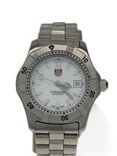 TAGHeuer Quartz Watch Analog Stainless WHT SLV SS WK1311 1