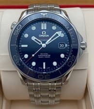 *Box/Papers* Omega Seamaster Co-Axial Ceramic 41mm Blue 212.30.41.20.03.001