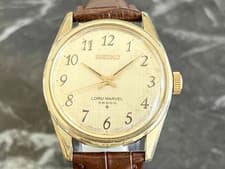 Seiko Lord Marvel 36000 Hi Beat 5740-8000 Manual 35mm Arabic Dial Men's watch