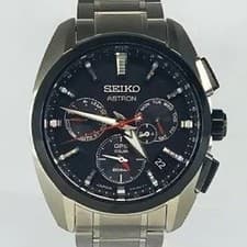 SEIKO Astron SBXC103/5X53-0AV0 GPS black Dial Solar Powered Radio Men's