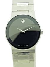 MOVADO Safiro Black Dial Men's Watch - 50% OFF RETAIL PRICE
