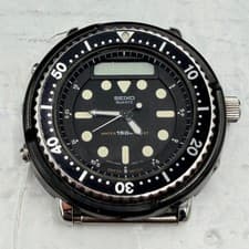 SEIKO Hybrid Diver H558-5000 150m Arnie Qz 46mm Men's Watch   From Japan