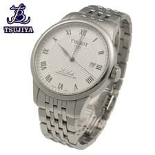Tissot Le Locle メンズ 自動巻き 腕時計 39mm ステンレス ホワイトダイヤル