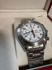 Omega Speedmaster Date Olympic Collection Chronograph White 323.10.40.40.04.001