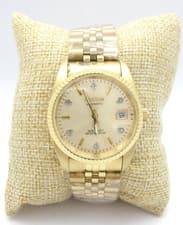 Croton Men Watch Automatic 165ft WR Analog 35mm President Cyclops Old Money(I74)