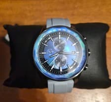 Citizen Men's Attesa Perpetual Chronograph Black Eco-Drive Watch 42MM AT8314-53L