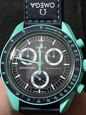 OMEGA x Swatch MoonSwatch Chronograph - Polar Lights - Mission on Earth