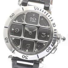 Cartier W3105255 Pasha Grid Platinum Bezel Automatic Men s with  870162