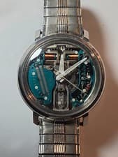 Bulova Accutron Spaceview, 214, 1966, Not Running, Parts or Repair, Vintage