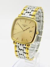 [Near Mint] Longines Grand Classic L4.761.2 Date Gold Dial 31mm QZ Men's Watch