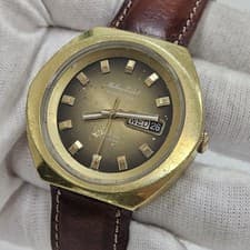 VINTAGE RARE MATHEY-TISSOT UHF MATISSONIC 17 JEWELS AUTOMATIC MEN'S WATCH SWISS