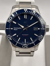 Christopher Ward C60 Trident Mk3 Pro 600 40mm blue (12/2019) WH1609