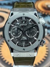 Hublot Classic Fusion Aerofusion Skeleton — 45mm Titanium - 525.CM.0170.RX