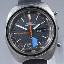 ▶[EXC+5] Vintage 1971 SEIKO 5 Sports Speed Timer 6139-7020 Men AT Watch JP U836