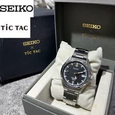 Seiko Tic Tac Collaboration Automatic Watch SZSB006 Unisex 35th wrist 19cm
