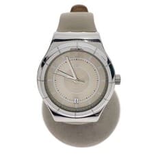 SWATCH◆Automatic watch/analog/leather