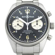 Bell＆Ross vintage 126.S Automatic Black Dial Men Warranty