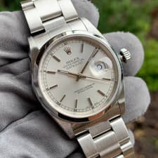 2002 Rolex DateJust Ref. 16200 Automatic Wristwatch Mint - Box & Papers