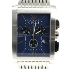 GUCCI G-Metro Chronograph Quartz YA086318/8600M from Japan #028