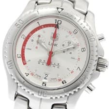 TAG HEUER CT1118 Link Oracle Racing Chronograph Quartz Men's Watch G0425