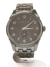 Hamilton Jazzmaster Quartz Watch Mens Analog Stainless Steel Timepiece