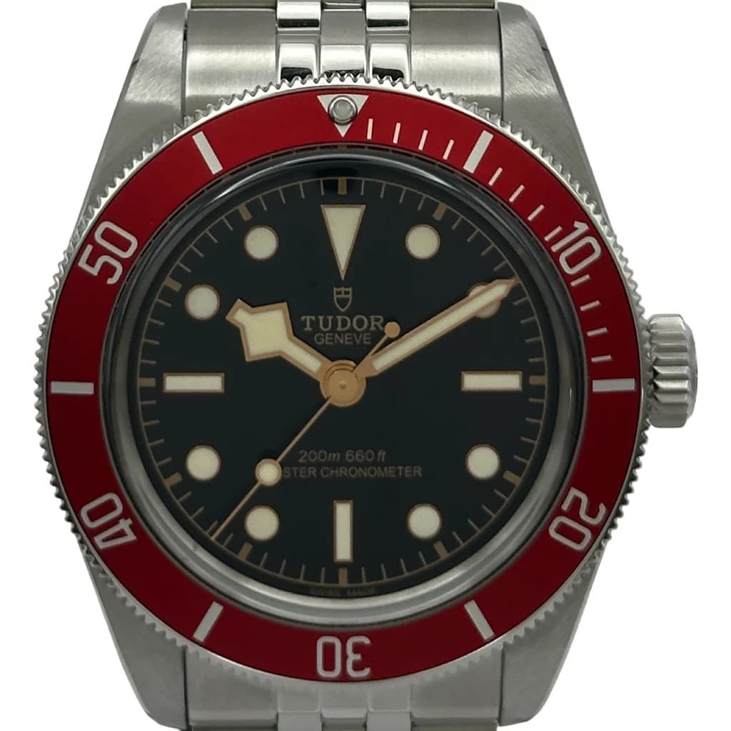 Tudor Black Bay 7941A1A0RU Black Stainless Steel Automatic Mens Watch #OK1116