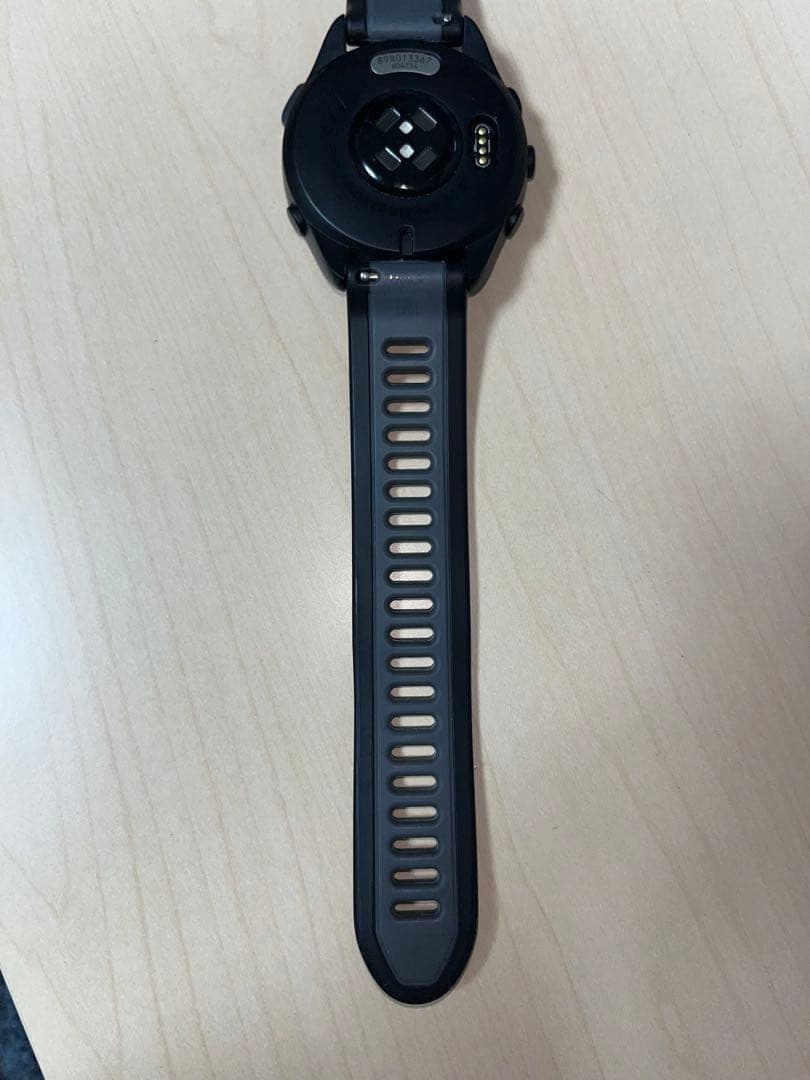 Garmin 165 Digital Watch Black Silicone Band Used Box Included