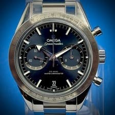 OMEGA Speedmaster ‘57 - Blue Dial - 332.10.41.51.03.001 - Box & Papers Full Set