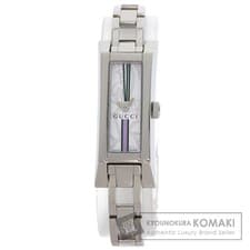Gucci 110 Square Face Stainless Steel Women's Wristwatch Used