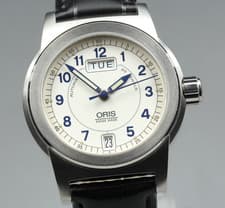 [Exc+5] ORIS Big Crown 7501 Silver Black Day/Date 35mm Automatic Men's Watch