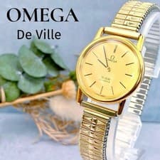 OMEGA De Ville Hand-wound Watch Gold, Ladies' Gold  Excellent Condition, Vintage