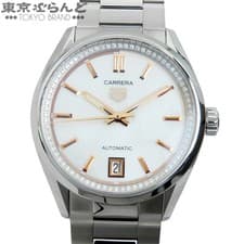 5  3.14 3.26 1 59 Used  TAG HEUER Carrera Men s Automatic Watch SS White Shell D