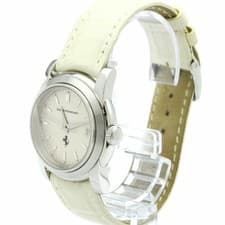 GIRARD-PERREGAUX Ferrari 8025 Automatic Date Men's Wristwatch SS Silver Dial