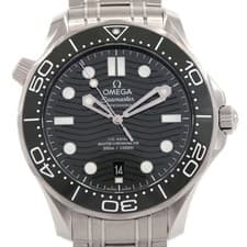 Authentic Omega Seamaster Diver 300M 210.30.42.20.10.001 Stainless Steel Mec...