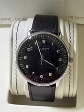 Junghans Max Bill Automatic Sapphire Glass Black Dial Men's Watch 38mm from JP
