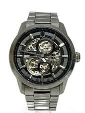 BULOVA 96A208 Manual Wind Silver Stainless Watch Excellent JAPAN