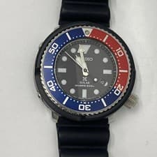 SEIKO 147-0AZ0 PROSPEX Solar Analog Watch Blue x Red Seiko [24]