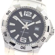 LONGINES Hydro Conquest L3.647.4 Date black Dial Quartz Men's Watch_944922