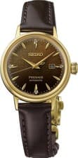Seiko Presage Cocktail Time Automatic Brown Dial Womens Watch SRE020