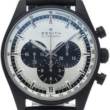 ZENITH Chronomaster El Primero Watch 42mm 24.2041.400/01.R576 Ceramic alumin...
