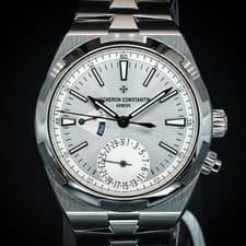 Vacheron Constantin Overseas Dual Time 41mm Silver Dial, Ref. 7900v w/ B&P