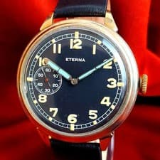 Vintage Swiss Wristwatch Eterna Antique Marriage Men's Watch Serviced Swiss Made
