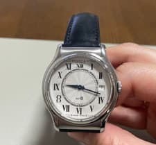 Bedat & Co Geneve No.8 Quartz Watch Swiss Made Stainless Steel Used Working