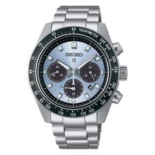 Seiko Prospex Speedtimer Chronograph Solar Blue Men's Watch - SSC935