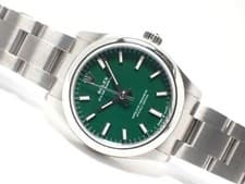 ROLEX Oyster PERPETUAL31 green Ref.277200 '24 Mens277200