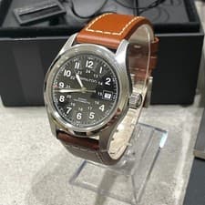Hamilton Khaki Field Auto Automatic Watch H70455533 38mm Black Dial