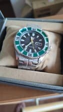Seiko 5 Sports 4r36 Good Condition Green