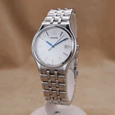 Credor Seiko Signo GCAZ057 8J86-7A00 Quartz Silver White Vintage 2010 BatteryNew